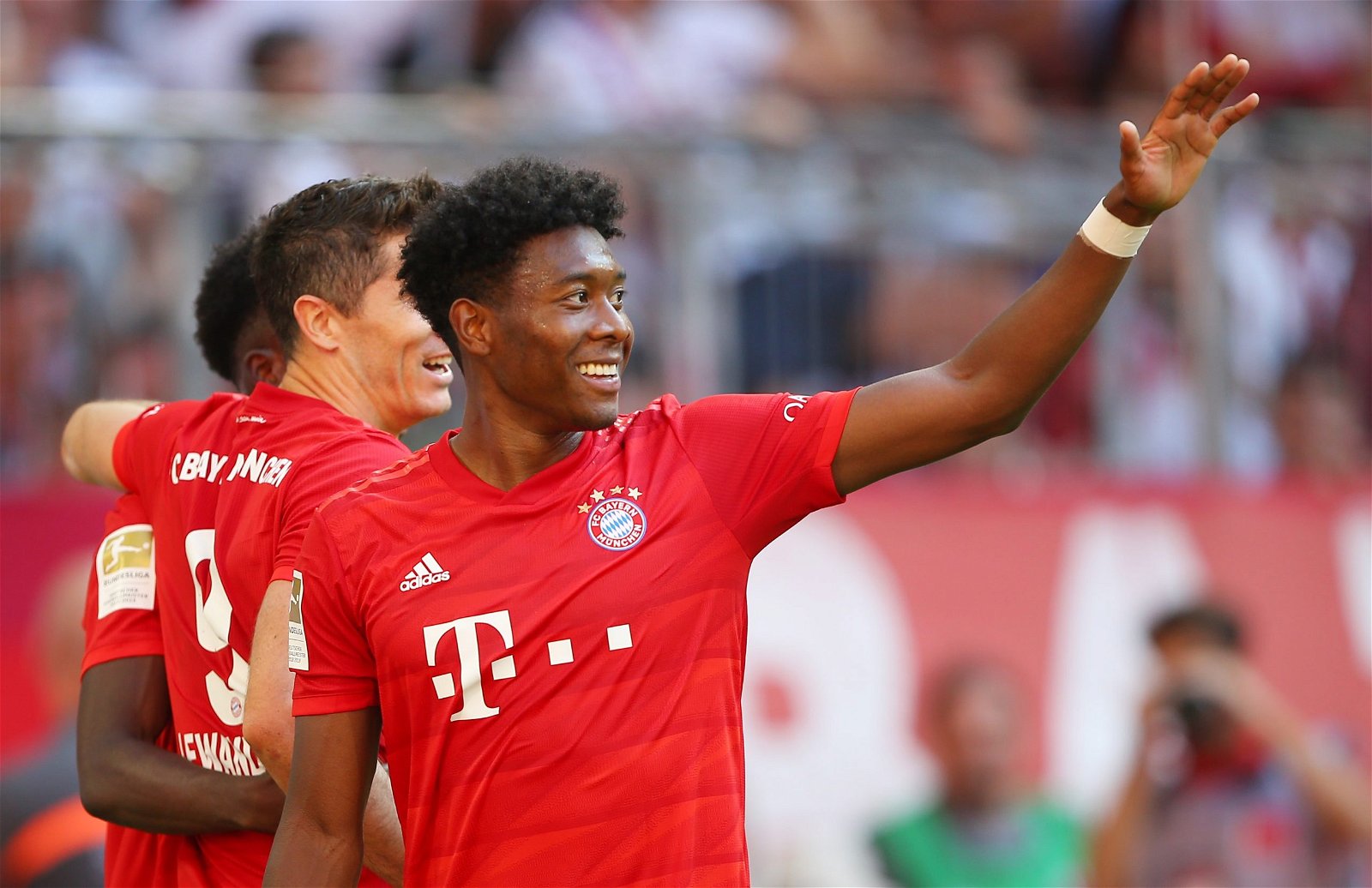 Leroy Sane urges David Alaba to stay at Bayern Munich