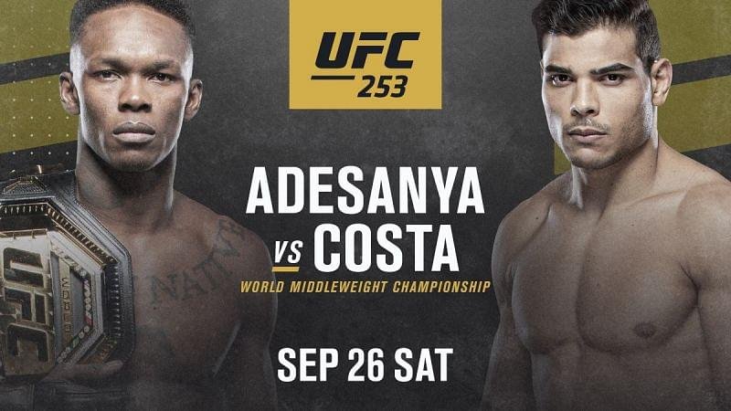 UFC 253 Odds: Adesanya vs Costa Odds & Betting Tips! 3