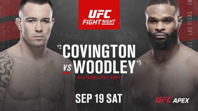 UFC Fight Night 178 Odds Covington vs Woodley Betting Odds & Tips!