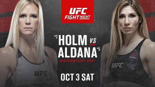 UFC on ESPN 16 Date, Time, Location, PPV When Is Holm vs Aldana
