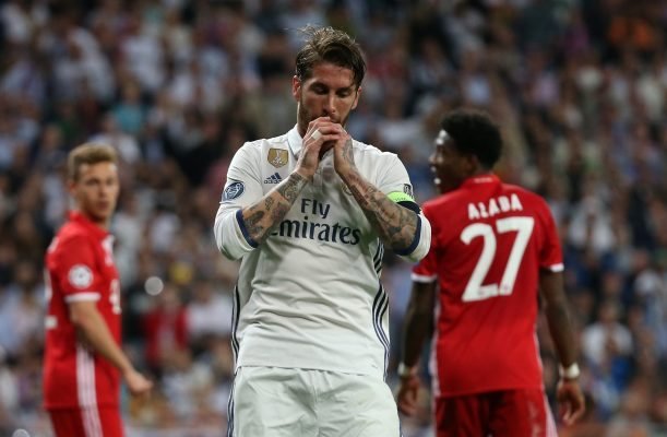 Sergio Ramos out of Madrid's CL clash against Shakhtar