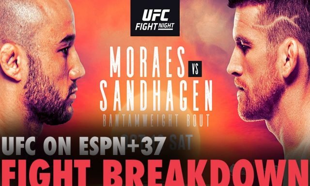 UFC Fight Night 179 Odds Moraes vs Sandhagen Betting Odds & Tips!