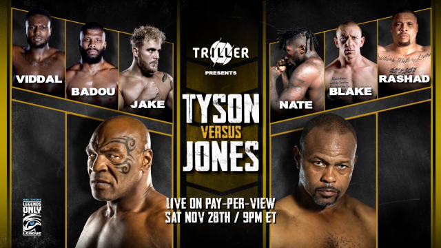 Mike Tyson vs Roy Jones Jr TV Channel: How to watch Tyson vs Jones on TV in UK, Canada, USA