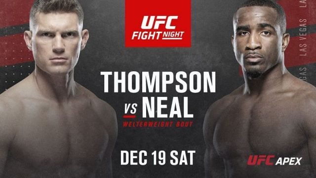 UFC Fight Night 183 Odds Thompson vs Neal Betting Odds & Tips!