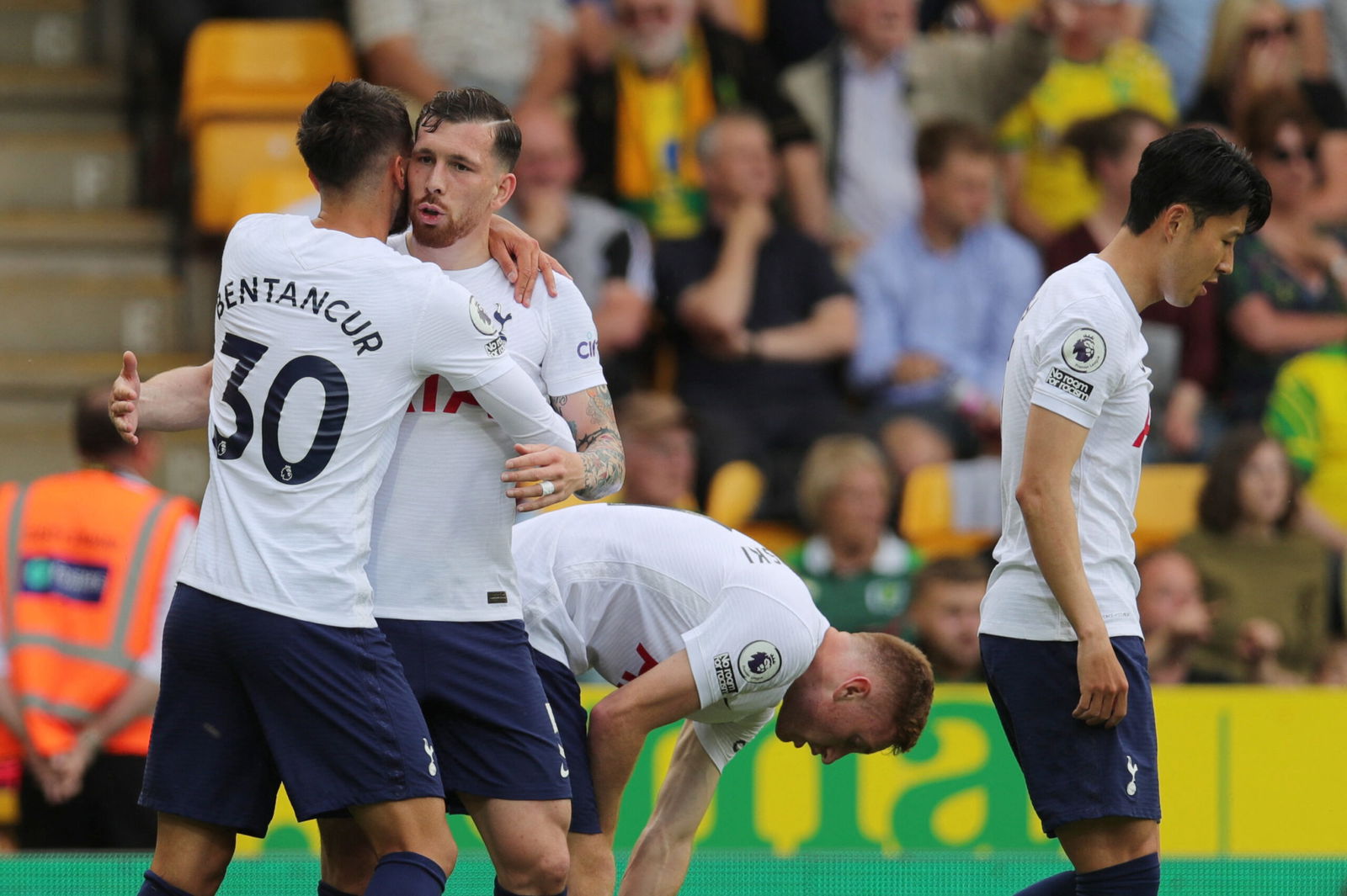 all Spurs midfielders 2022