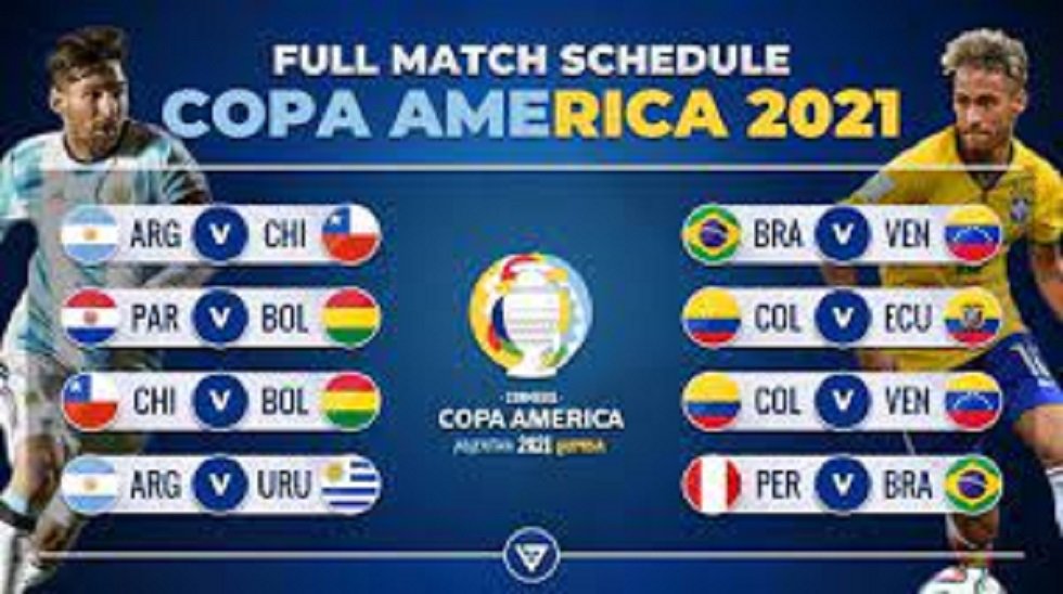 Copa America 2021 Fixtures all matches dates time schedule!