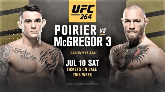 UFC 264 Date, Time, Location, PPV: When Is Poirier vs. McGregor 3?