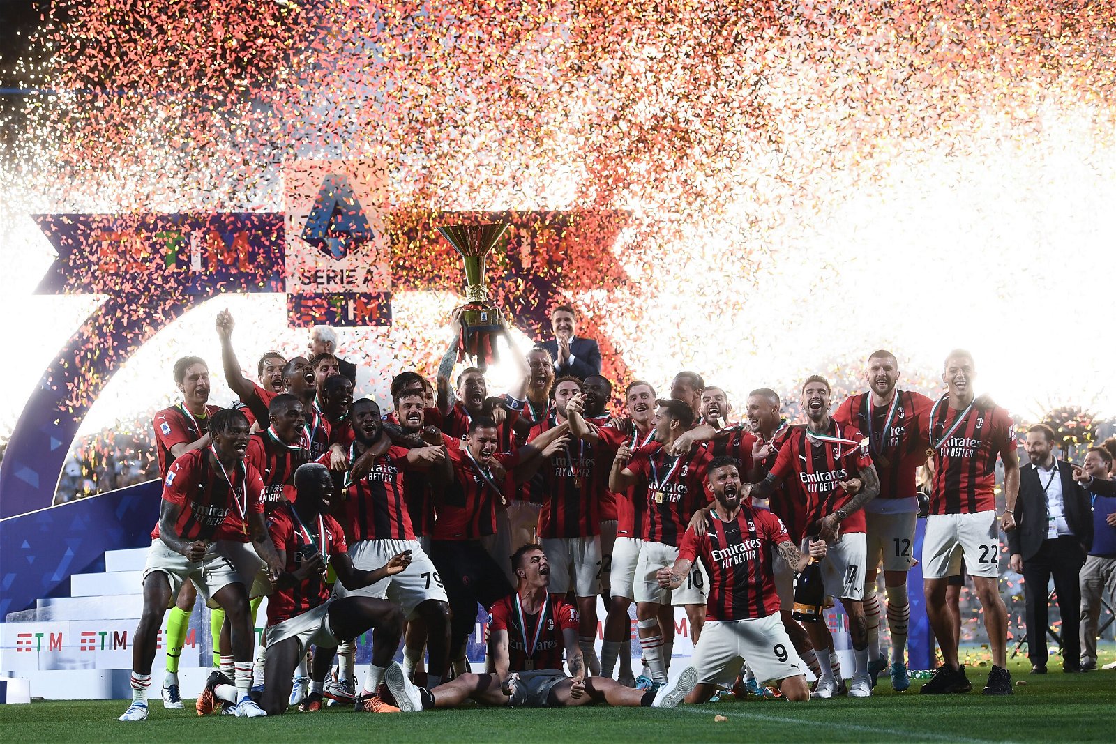 Italian Serie A Past Winners List - AC Milan