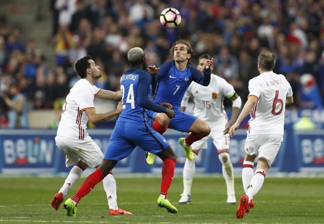 Spain vs France Head to Head