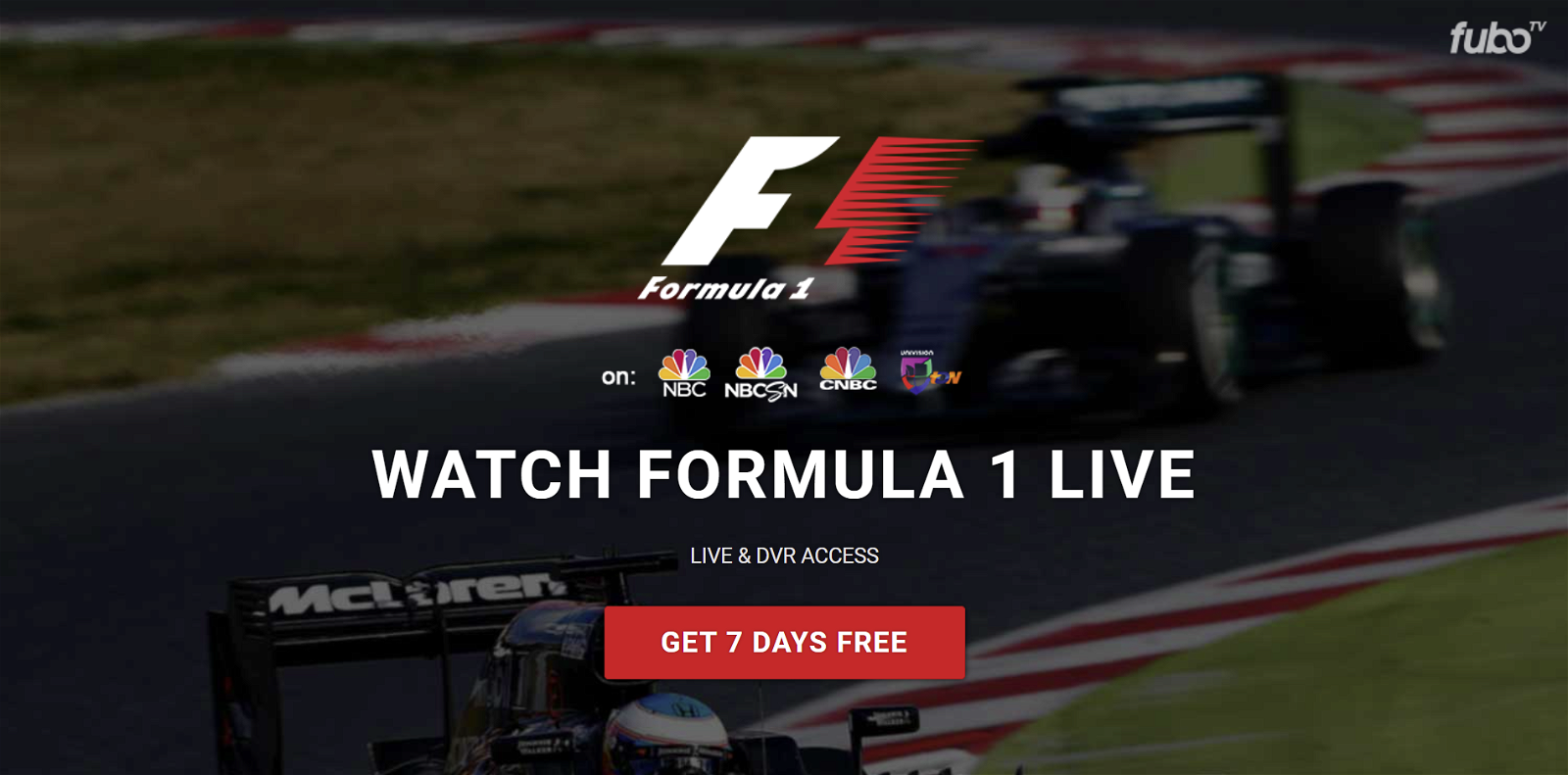 Watch Formula 1 live