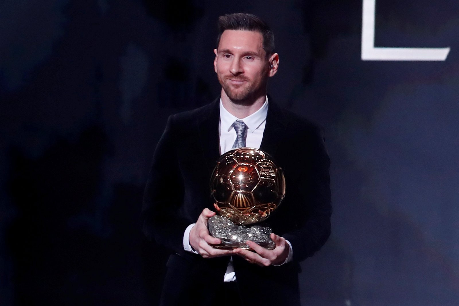 Lionel Messi Won 2021 Ballon d'Or Award