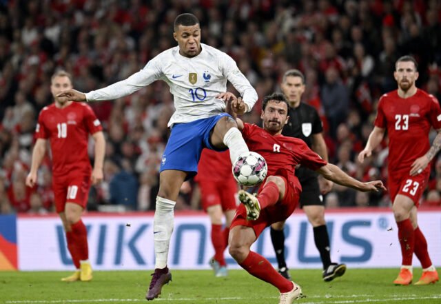 France vs Denmark Head to Head
