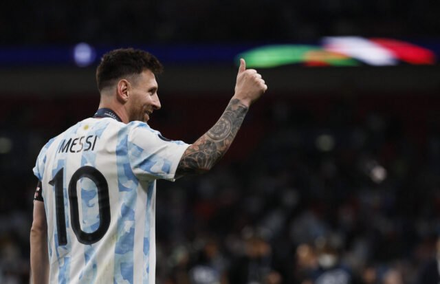 Lionel Messi picks England as favourites to win the 2022 World Cup