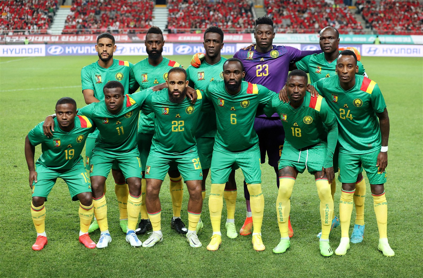Odds Cameroon to win World Cup 2022
