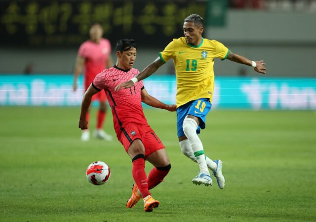 Brazil vs South Korea Head to Head