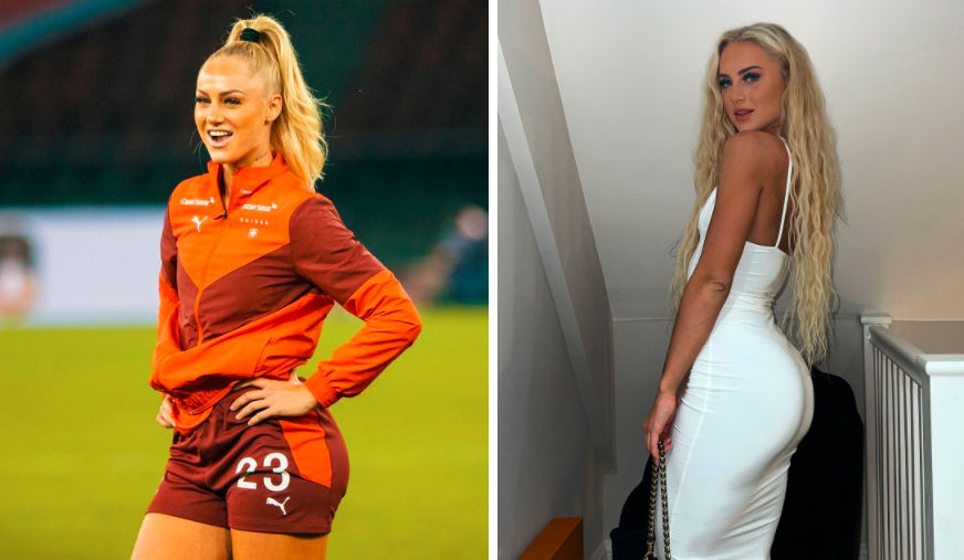 Alisha Lehmann is one of the most hottest female football players