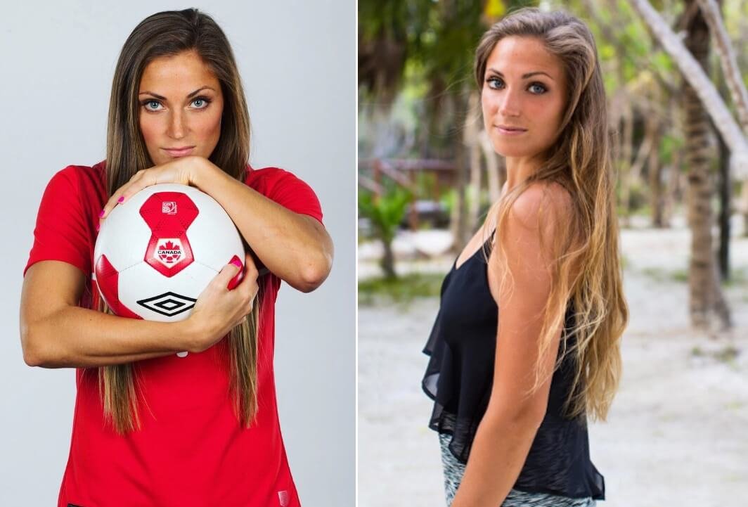 Shelina Zadorsky is one of the most hottest female football players