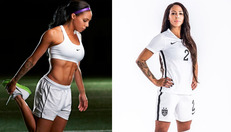 Sydney Leroux is one of the most hottest female football players