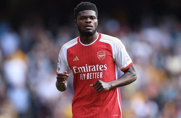Arsenal given positive injury update on Thomas Partey