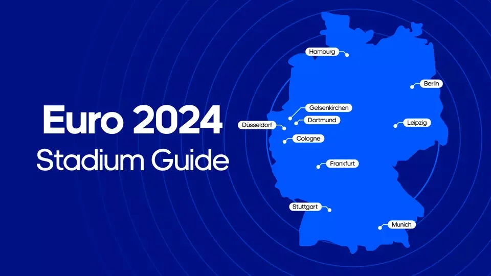 Euro 2024 stadiums map - UEFA Euro 2024 venues map with locations in the host cities in Germany!