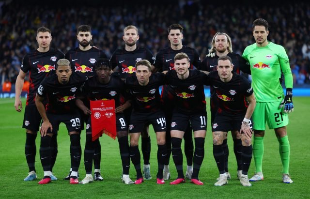RB Leipzig Predicted Line Up vs Manchester City
