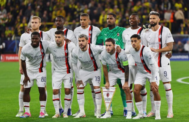 AC Milan Predicted Line Up vs Dortmund