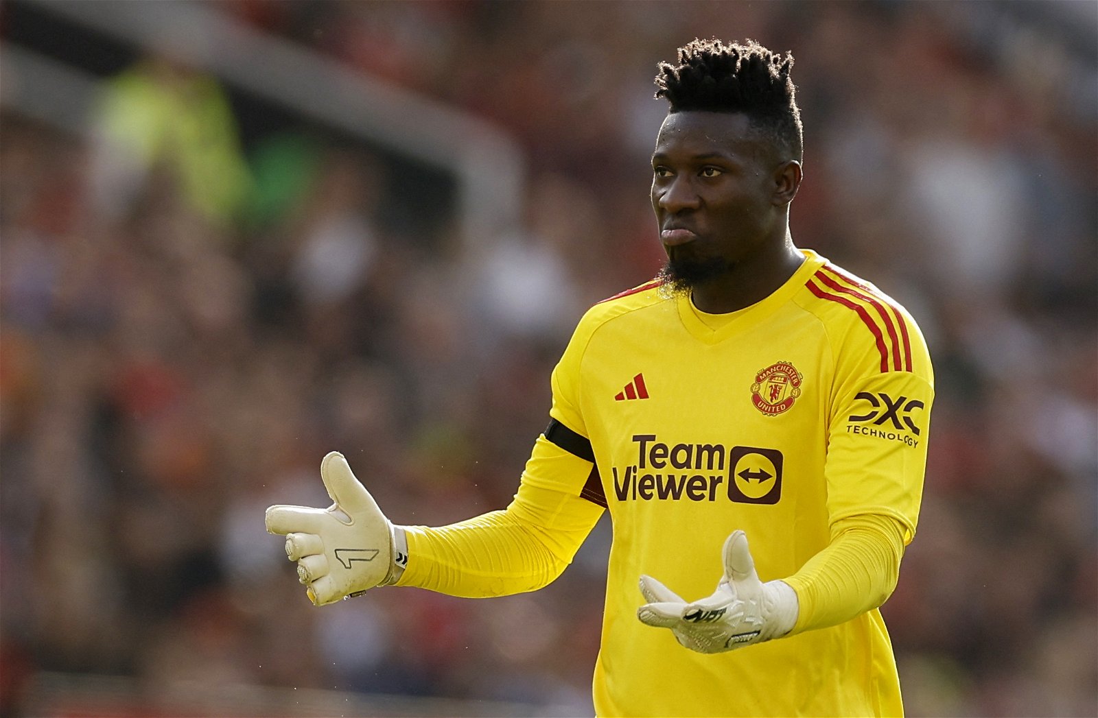 André Onana is one of Manchester United first team goalkeepers