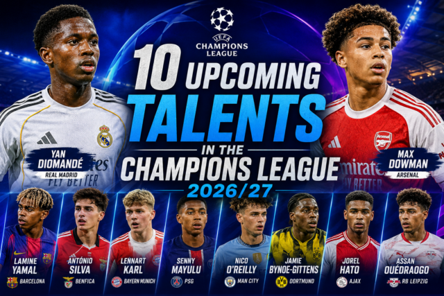 10 Upcoming talents in the Champions League 2026/27