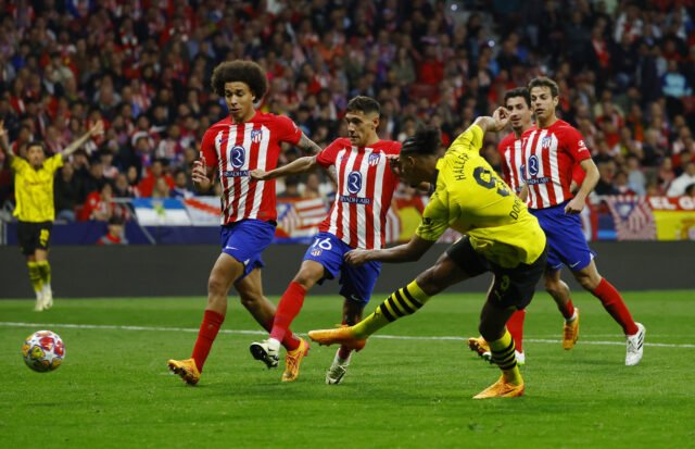 Atletico Madrid vs Borussia Dortmund Lineups