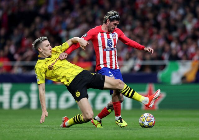 Atletico Madrid vs Borussia Dortmund Head To Head