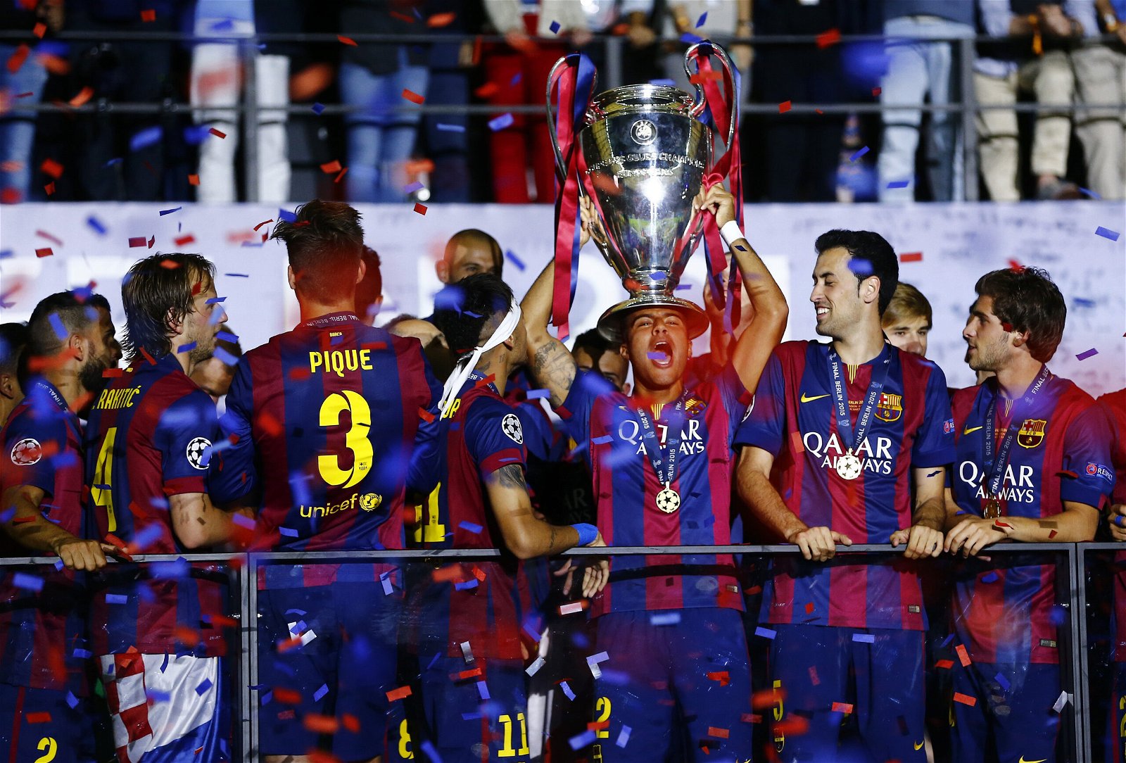 Barcelona titles Champions League history