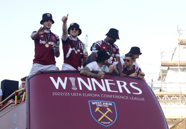 How many times have West Ham United won Europa League