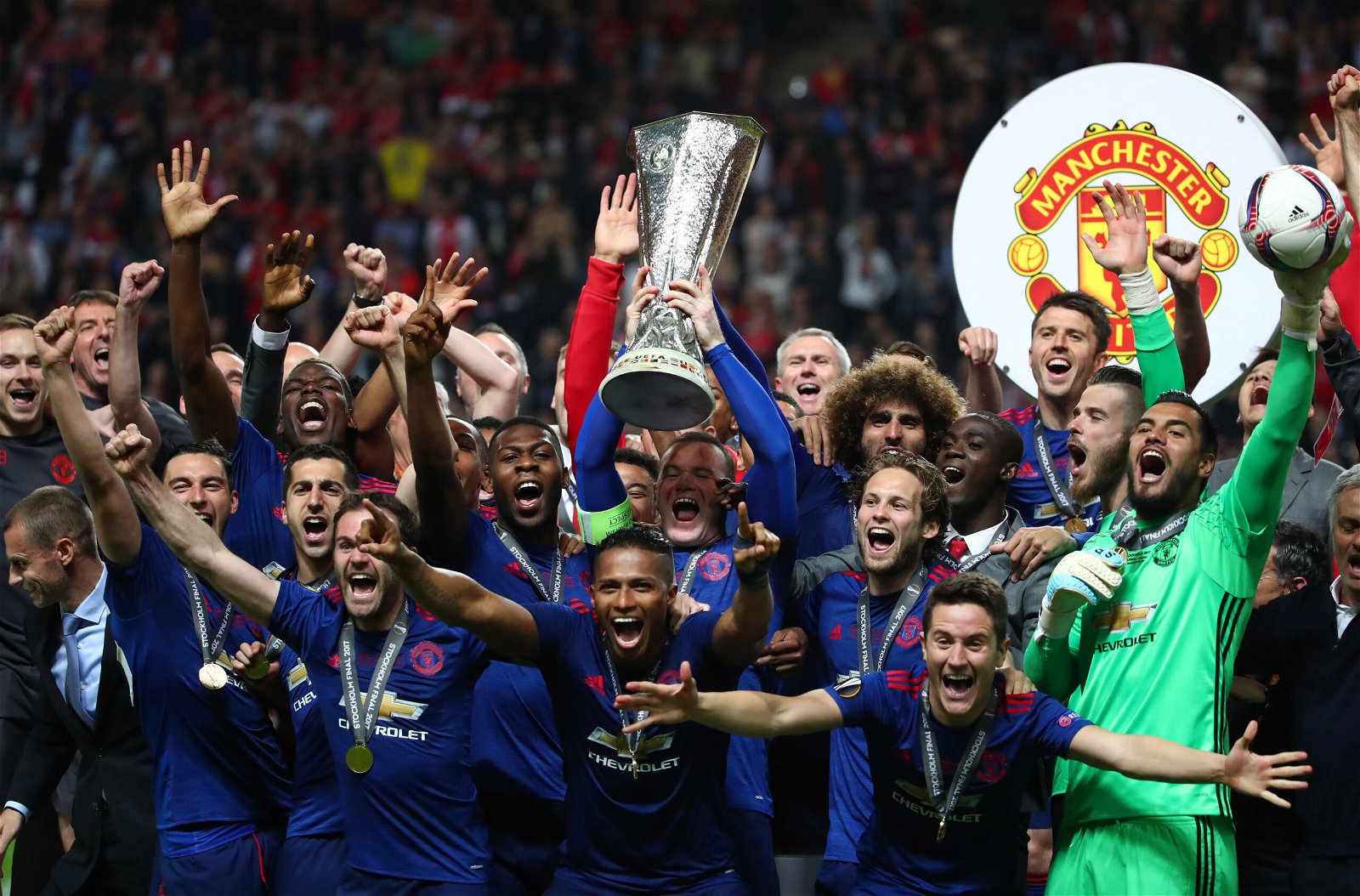 Manchester United titles Europa League history