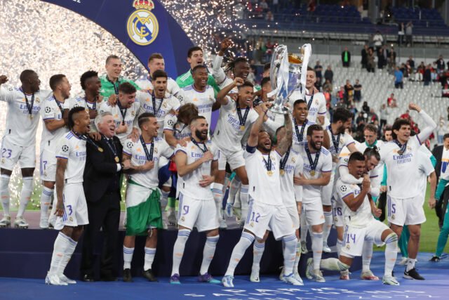 Spanish teams with most Champions League trophies & wins