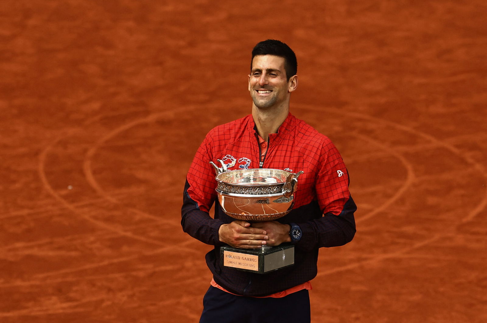 How many times has Novak Djokovic won French Open? 03 titles!