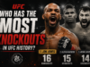 Who has the most knockouts in UFC history? Who has the most knockouts in UFC history?