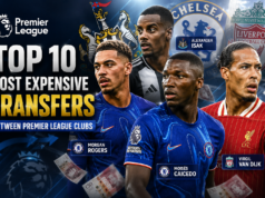 Top 10 Most Expensive Transfers between Premier League clubs Top 10 Most Expensive Transfers between Premier League clubs