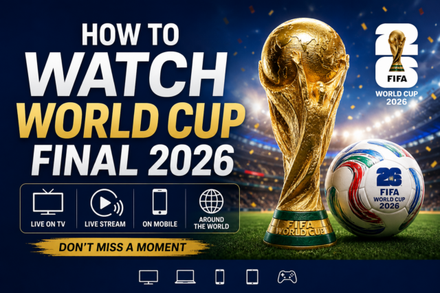 How to watch World Cup final 2026: TV coverage & TV schedule! How to watch World Cup final 2026: TV coverage & TV schedule!