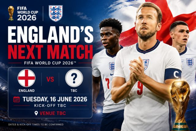 When is England playing next in World Cup 2026?