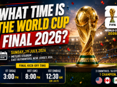What time is the World Cup final 2026? What time is the World Cup final 2026?