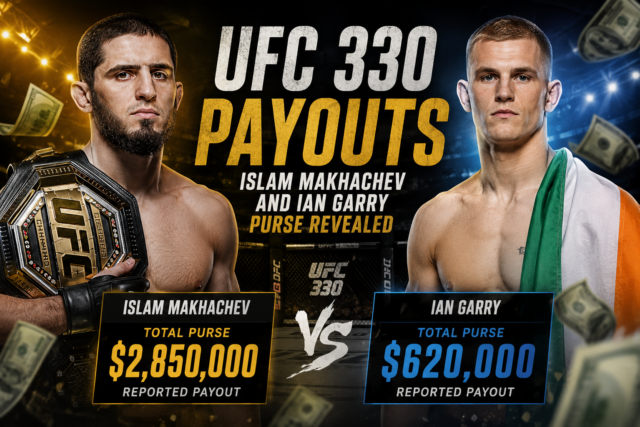 UFC 330 Payouts: Islam Makhachev and Ian Garry Purse & Fighter Salaries!