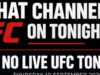 What channel is UFC on tonight UK? Where to watch UFC 331 UK! ufc channel