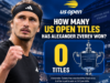 How many times has Zverev won the US Open? Alexander Zverev US Open Grand Slam tennis titles! How many times has Zverev won the US Open?