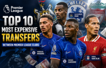Top 10 Most Expensive Transfers between Premier League clubs Top 10 most expensive transfers between premier league clubs