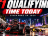 F1 Qualifying Time Today – What time is F1 qualifying today and tomorrow!