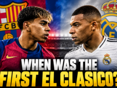 When was the first El Clasico? When was the first el clasico